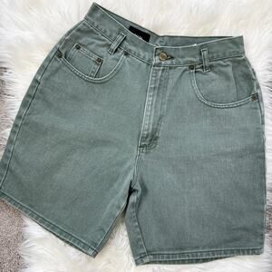 PASTA Vintage Denim Shorts Womens Size 8 High Waisted Mom Indie Earthy Gorpcore